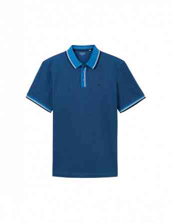 Tom Tailor - POLO WITH DETAILED COLLAR Tbilisi
