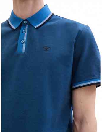 Tom Tailor - POLO WITH DETAILED COLLAR Tbilisi