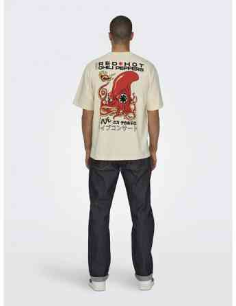 ONLY & SONS - ONSRHCP LIFE LIC RLX SS TEE თბილისი