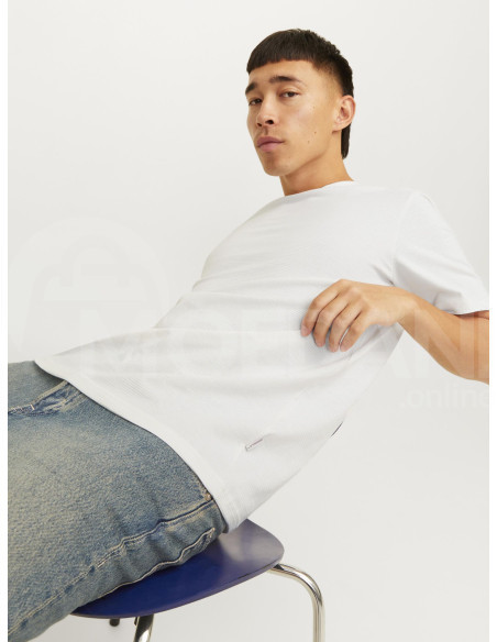 Jack & Jones - JORMARBELLA MINI STRIPE TEE SS CREW NECK თბილისი - photo 3