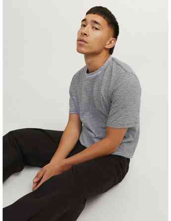Jack & Jones - JORMARBELLA MINI STRIPE TEE SS CREW NECK თბილისი