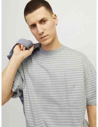Jack & Jones - JCOTANICAL STRIPE TEE SS CREW NECK თბილისი
