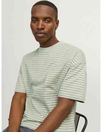 Jack & Jones - JCOTANICAL STRIPE TEE SS CREW NECK თბილისი