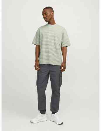 Jack & Jones - JCOTANICAL STRIPE TEE SS CREW NECK თბილისი