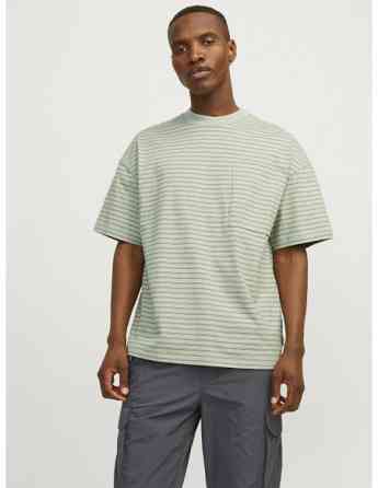 Jack & Jones - JCOTANICAL STRIPE TEE SS CREW NECK თბილისი