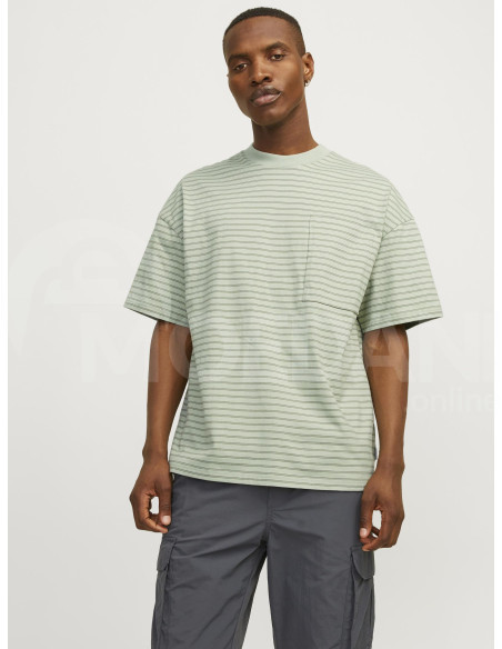 Jack & Jones - JCOTANICAL STRIPE TEE SS CREW NECK თბილისი - photo 1
