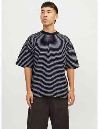 Jack & Jones - JCOTANICAL STRIPE TEE SS CREW NECK თბილისი