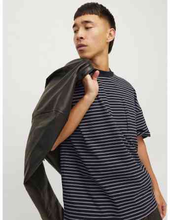 Jack & Jones - JCOTANICAL STRIPE TEE SS CREW NECK თბილისი