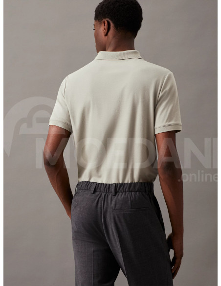 CALVIN KLEIN - SMOOTH COTTON  SLIM POLO თბილისი - photo 2