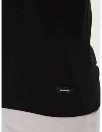 CALVIN KLEIN - COTTON SILK POLO SHIRT თბილისი