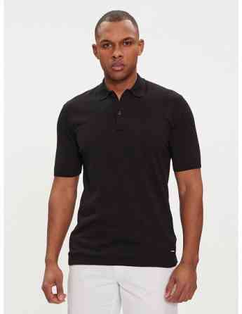 CALVIN KLEIN - COTTON SILK POLO SHIRT თბილისი