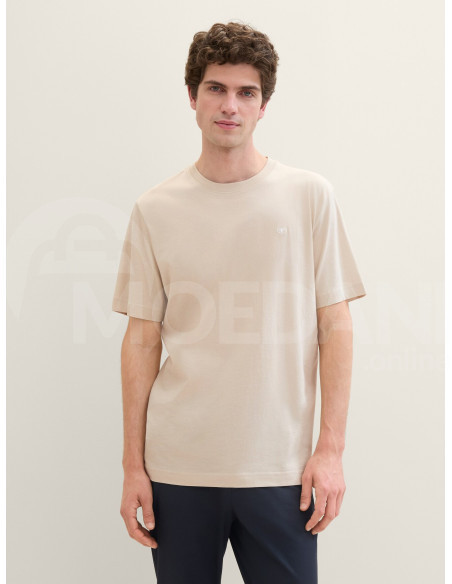 Tom Tailor - BASIC CREW-NECK T-SHIRT Тбилиси - изображение 4