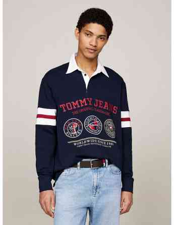 Tommy Jeans - TJM VARSITY EXPLORER RUGBY EXT თბილისი