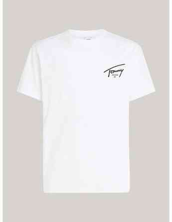 Tommy Jeans - TJM REG SIGNATURE PRINT TEE EXT თბილისი