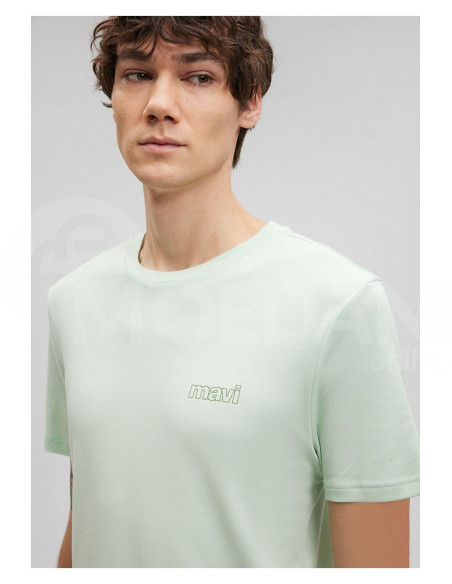 Mavi - Mavi Logo Printed Green T-Shirt თბილისი - photo 3