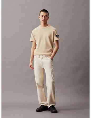 CALVIN KLEIN - BADGE WAFFLE TEE თბილისი