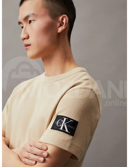 CALVIN KLEIN - BADGE WAFFLE TEE თბილისი - photo 3