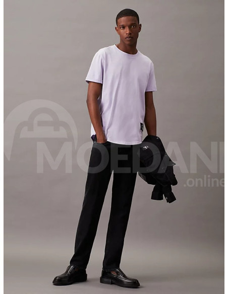 CALVIN KLEIN - BADGE TURN UP SLEEVE თბილისი - photo 5