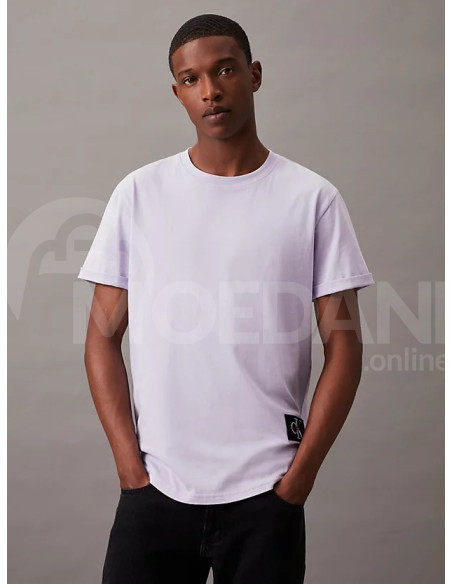 CALVIN KLEIN - BADGE TURN UP SLEEVE თბილისი - photo 1