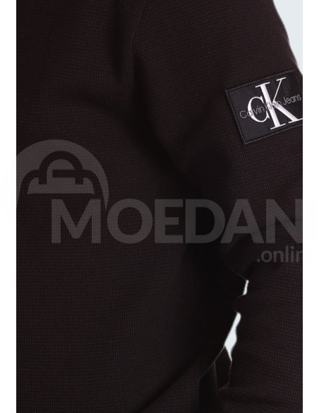 CALVIN KLEIN - BADGE WAFFLE LS HENLEY თბილისი - photo 3