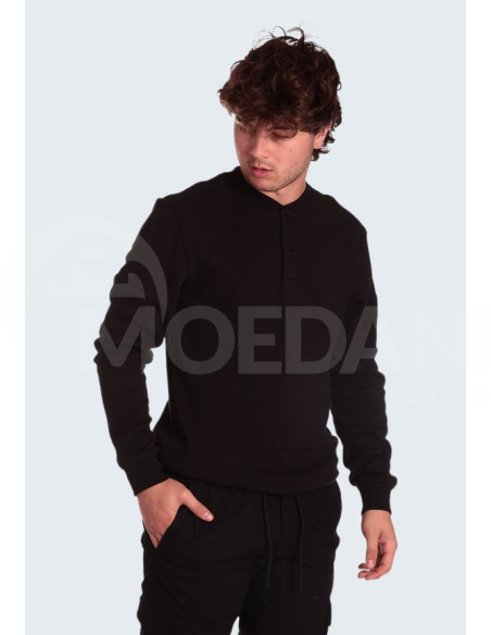 CALVIN KLEIN - BADGE WAFFLE LS HENLEY თბილისი - photo 1