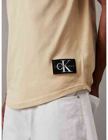 CALVIN KLEIN - BADGE TURN UP SLEEVE თბილისი