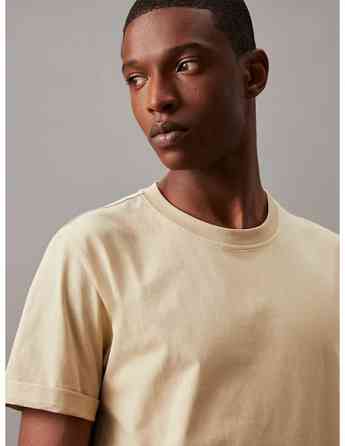 CALVIN KLEIN - BADGE TURN UP SLEEVE თბილისი