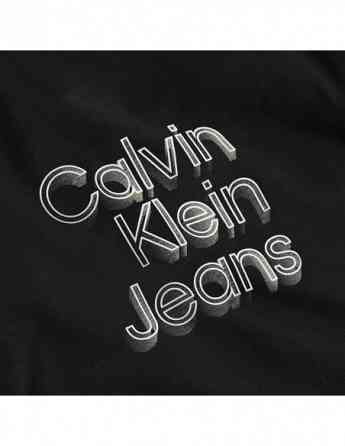 CALVIN KLEIN - STACKED EUPHORIC LOGO TEE თბილისი