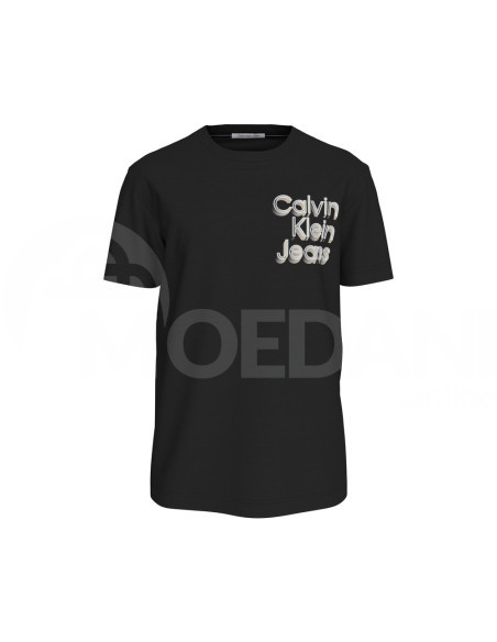 CALVIN KLEIN - STACKED EUPHORIC LOGO TEE Тбилиси - изображение 1