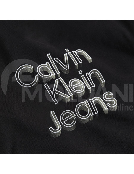 CALVIN KLEIN - STACKED EUPHORIC LOGO TEE Тбилиси - изображение 4