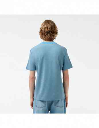 Lacoste - CAVIAR TEXTURE CONTRAST NECK COTTON T-SHIRT თბილისი