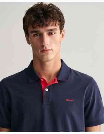 Gant - REG CONTRAST PIQUE SS RUGGER თბილისი