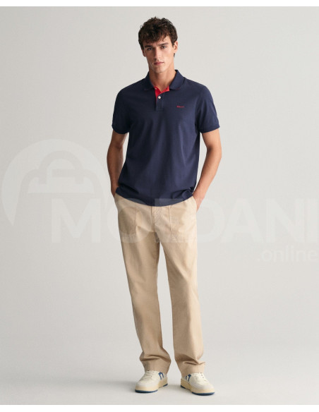 Gant - REG CONTRAST PIQUE SS RUGGER Тбилиси - изображение 3