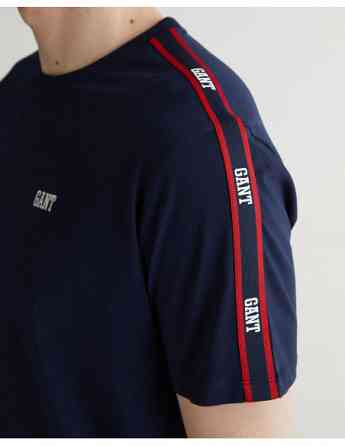 Gant - SHOULDER TAPE SS T-SHIRT თბილისი