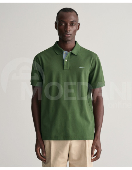 Gant - REG CONTRAST PIQUE SS RUGGER თბილისი - photo 1