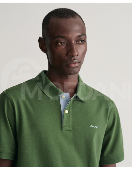 Gant - REG CONTRAST PIQUE SS RUGGER თბილისი - photo 4