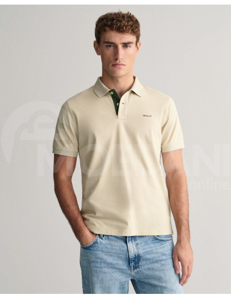 Gant - REG CONTRAST PIQUE SS RUGGER Тбилиси - изображение 1