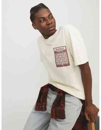 Jack & Jones - JORMYKONOS GEO FRONT TEE SS C.N LN თბილისი