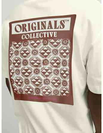 Jack & Jones - JORMYKONOS GEO TEE SS CREW NECK LN თბილისი