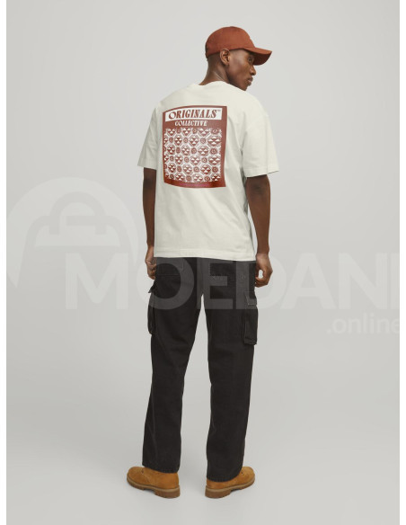 Jack & Jones - JORMYKONOS GEO TEE SS CREW NECK LN თბილისი - photo 4