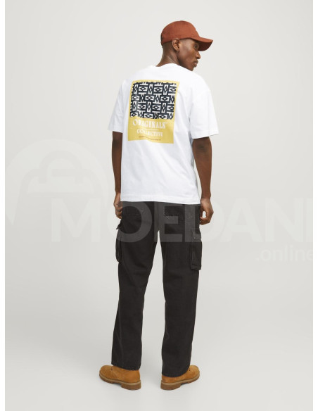 Jack & Jones - JORMYKONOS GEO TEE SS CREW NECK LN თბილისი - photo 4