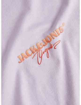 Jack & Jones - JORARUBA PUFF BRANDING TEE SS CREW NECK თბილისი