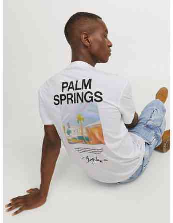 Jack & Jones - JORARUBA LANDSCAPE TEE SS CREW NECK თბილისი