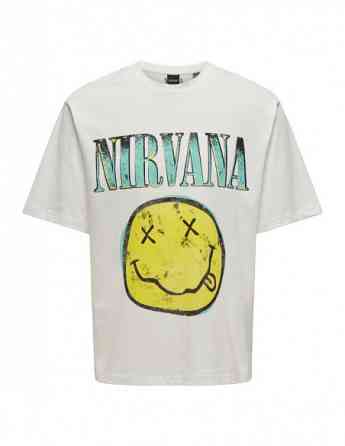 ONLY & SONS - ONSNIRVANA LIFE LIC RLX SS TEE თბილისი