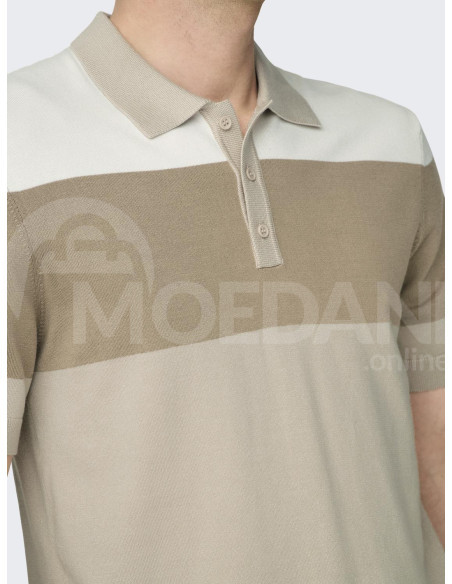 ONLY & SONS - ONSWYLER LIFE REG 14 SS CB POLO KNIT Тбилиси - изображение 3