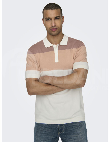 ONLY & SONS - ONSWYLER LIFE REG 14 SS CB POLO KNIT Тбилиси - изображение 3
