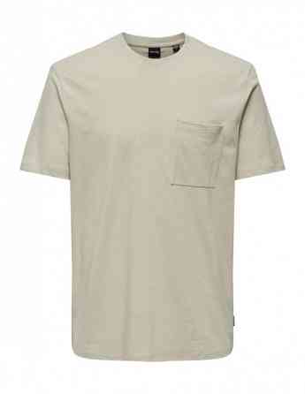 ONLY & SONS - ONSKODA REG SS POCKET LINEN TEE თბილისი