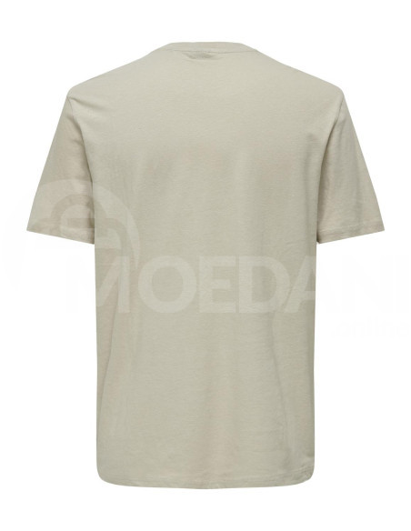 ONLY & SONS - ONSKODA REG SS POCKET LINEN TEE თბილისი - photo 2