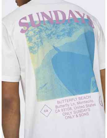 ONLY & SONS - ONSKYE REG PHOTO SS TEE თბილისი