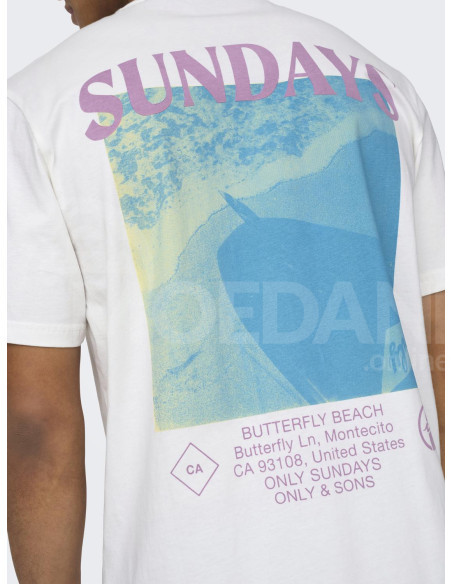 ONLY & SONS - ONSKYE REG PHOTO SS TEE თბილისი - photo 5